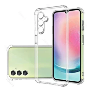 FUNDA TRANSPARENTE CON PUNTERAS REFORZADAS