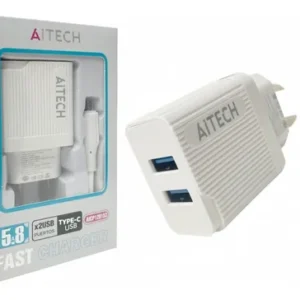 Cargador AITECH Blanco 5.8A Micro 153B