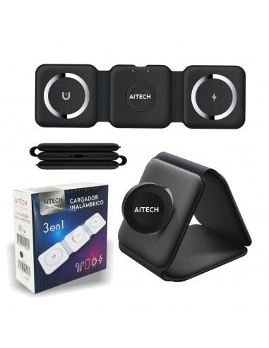 Cargador AITECH Wireless 3 en 1