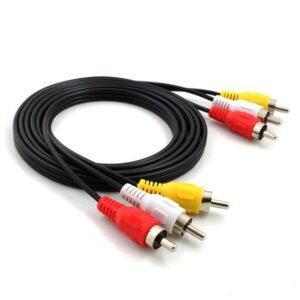 Cable 3 RCA a 3 RCA de 1,5 metros