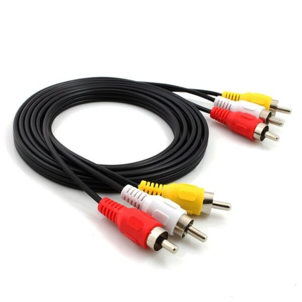 Cable 3 RCA a 3 RCA de 1,5 metros