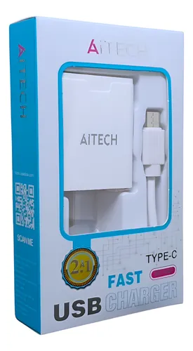 Cargador AITECH 2.1A Tipo C