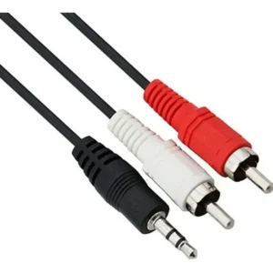 Cable 3,5 mm a 2 RCA