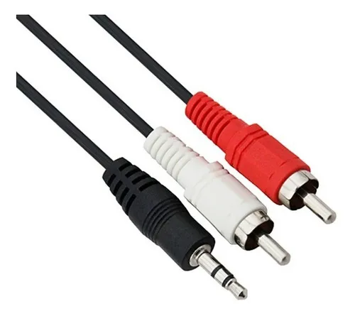 Cable 3,5 mm a 2 RCA