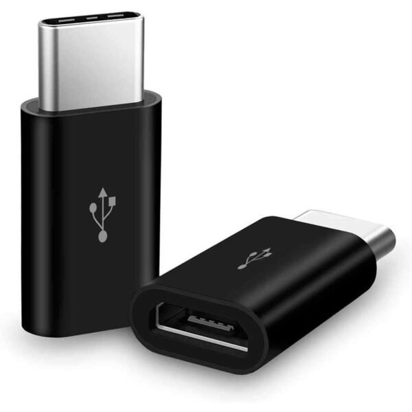 Adaptador entrada Micro USB (V8) y salida Tipo C