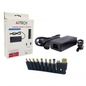 Cargador Notebook universal AITECH c/ 10 pines de carga.