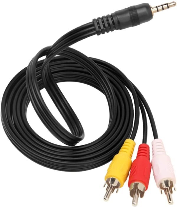 Cable 3,5 mm a 3 RCA