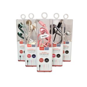 Auriculares Tipo C EV8009 con Estuche