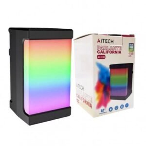 Parlante Aitech California 2″ Bluetooth FM Luz RGB