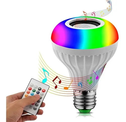 Lamparita Parlante con Luz RGB