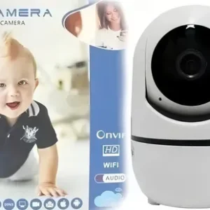 Cámara de Seguridad IP WiFi Inalámbrica para Bebés con Visión Nocturna