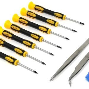 Juego de Destornilladores x9 + Pinza + Espátula