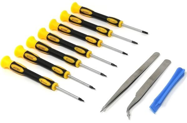 Juego de Destornilladores x9 + Pinza + Espátula