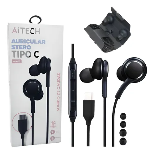 AURICULAR ESTÉREO TIPO C AI-004 / AI-005