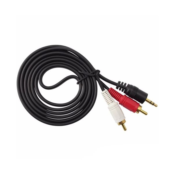CABLE 3.5 MM A 2 RCA