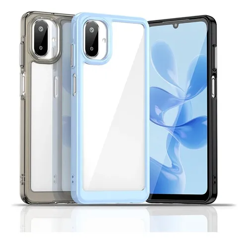 FUNDA TRANSPARENTE PARA SAMSUNG A07 / A17