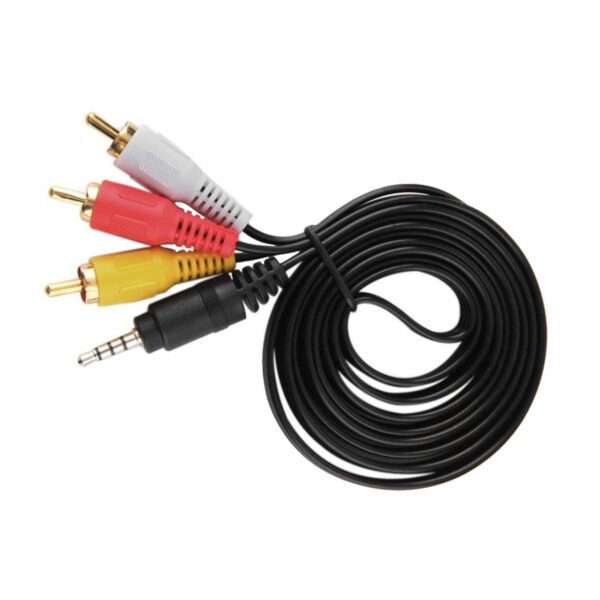 CABLE 3.5 MM A 3 RCA