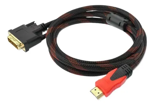 CABLE HDMI A DVI 3M MALLADO DE ALTA CALIDAD