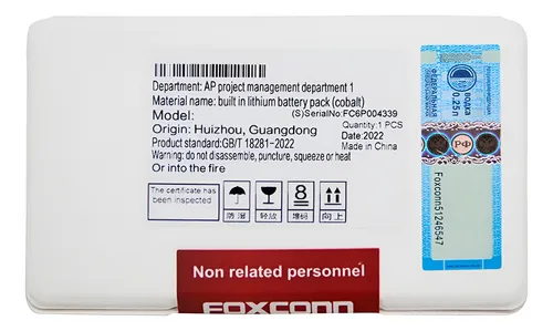 BATERÍA IPHONE 15 PRO MAX FOXCONN ORIGINAL