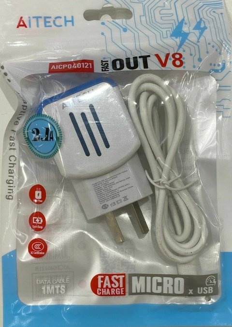 CARGADOR AITECH 2.4 A BOLSITA MICRO