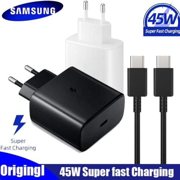 CARGADOR PARED COMPLETO SAMSUNG 45W TIPO C