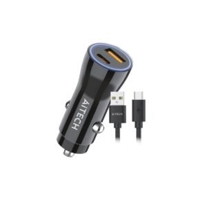 CARGADOR AITECH A+C 48W + CABLE C