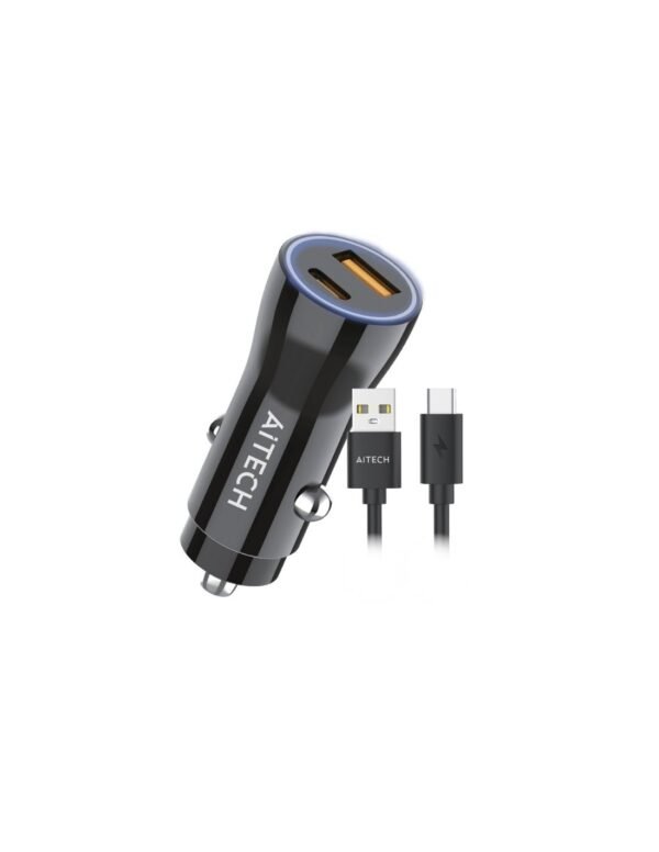 CARGADOR AITECH A+C 48W + CABLE C