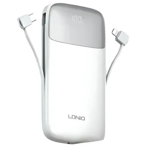 CARGADOR PORTATIL LDNIO 40W TIPO C + LIGHTNING