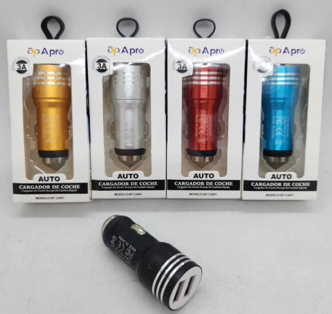 CABLE AUTO APRO DOBLE SALIDA USB